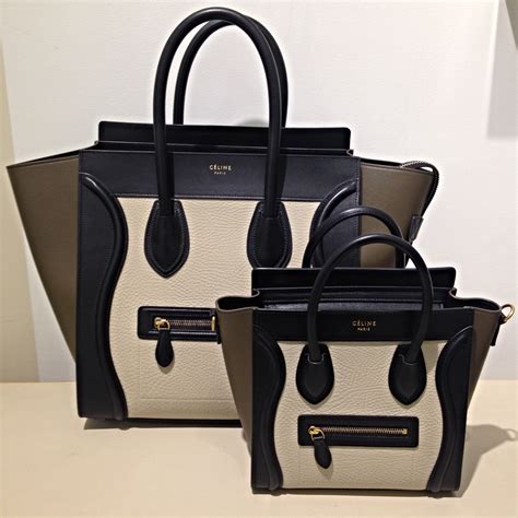 celine luggage bag authentication guide|celine shoulder luggage tote price.